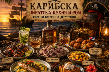 Карибска пиратска кухня - Ямайка, Барбадос и Куба - 17.10.2026