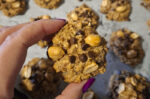 Cookies с фъстъчено масло и овесени ядки